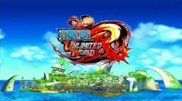 One Piece: Unlimited World Red Title Screen